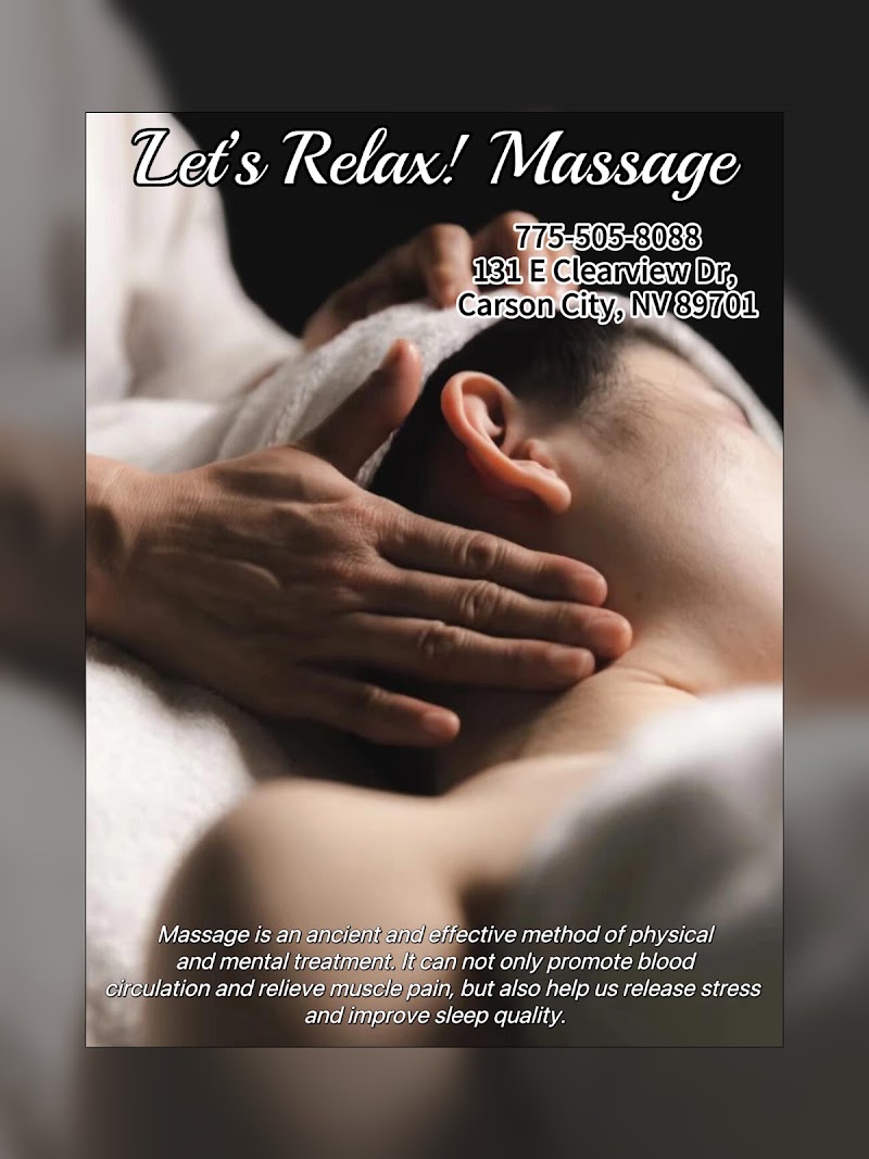 Let’s Relax! Massage, massage spa in Carson City, NV, photo 2 of 10