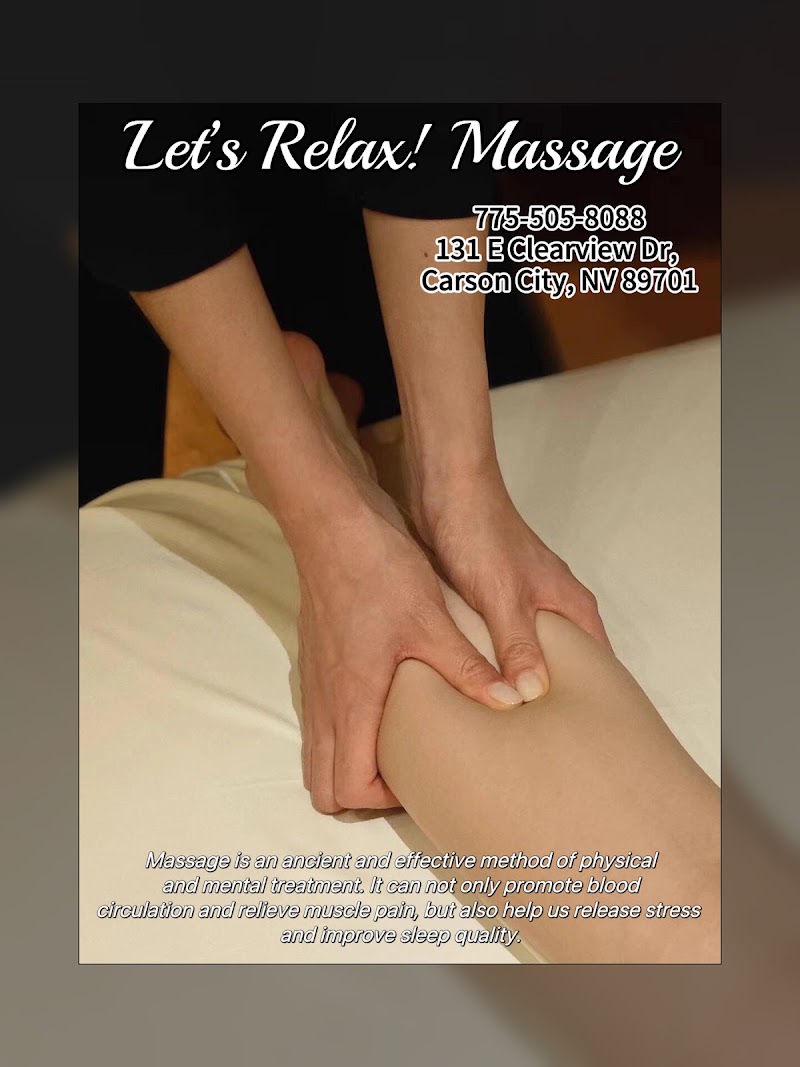 Let’s Relax! Massage, massage spa in Carson City, NV, photo 3 of 10