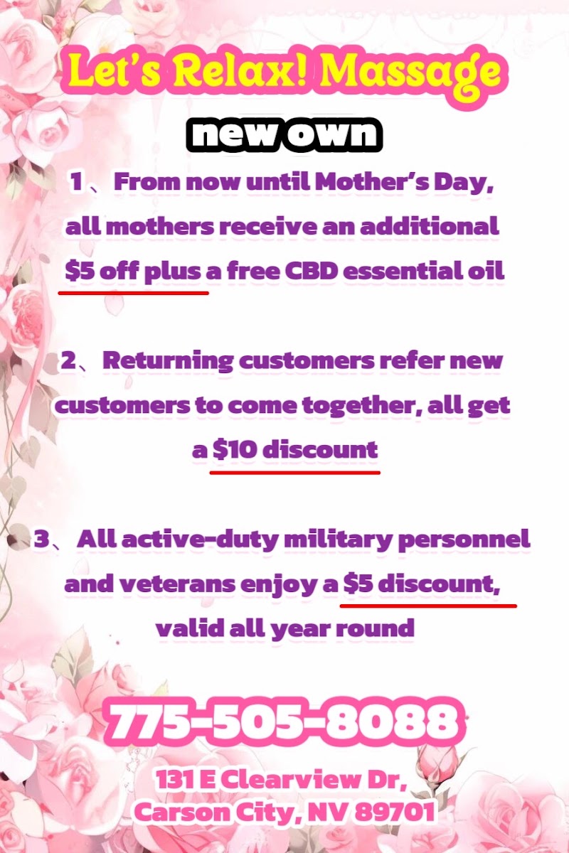 Let’s Relax! Massage, massage spa in Carson City, NV, photo 6 of 10